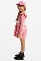 TIE DYE KNIT DRESS in colour BALLERINA