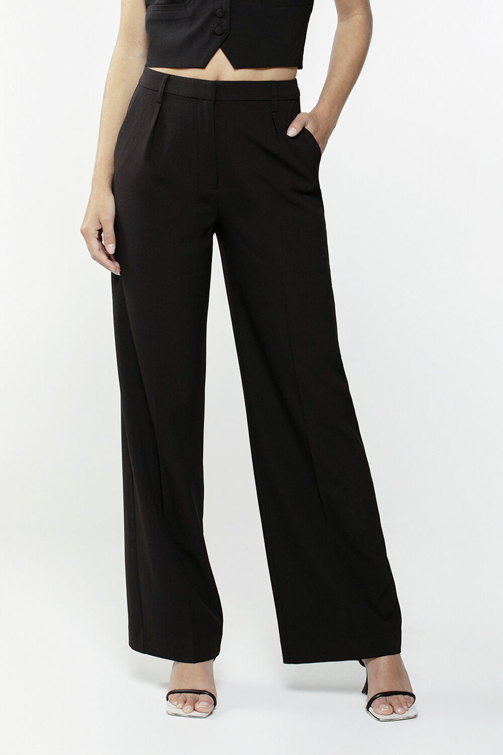 CALLISTA PANT in colour CAVIAR