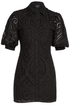 BRODY MINI DRESS in colour CAVIAR