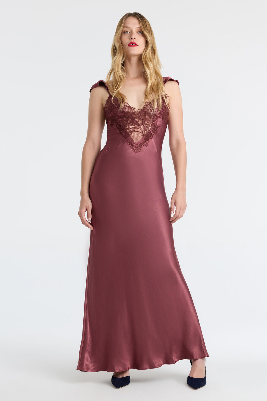 Ivy Lace Detail Maxi Dress