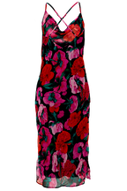 ROSETTA SLIP DRESS in colour TAP SHOE