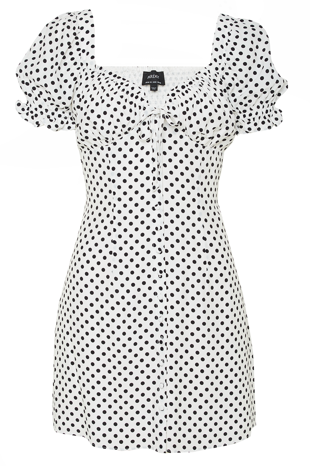 PRESLEY MINI DRESS in colour CLOUD DANCER