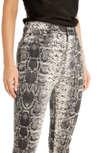 KHLOE SNAKE JEAN in colour BRIGHT WHITE