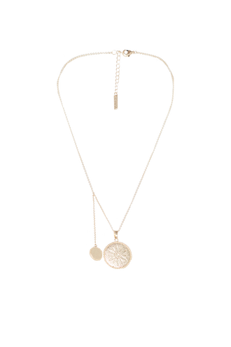 POINT NECKLACE in colour GOLD EARTH
