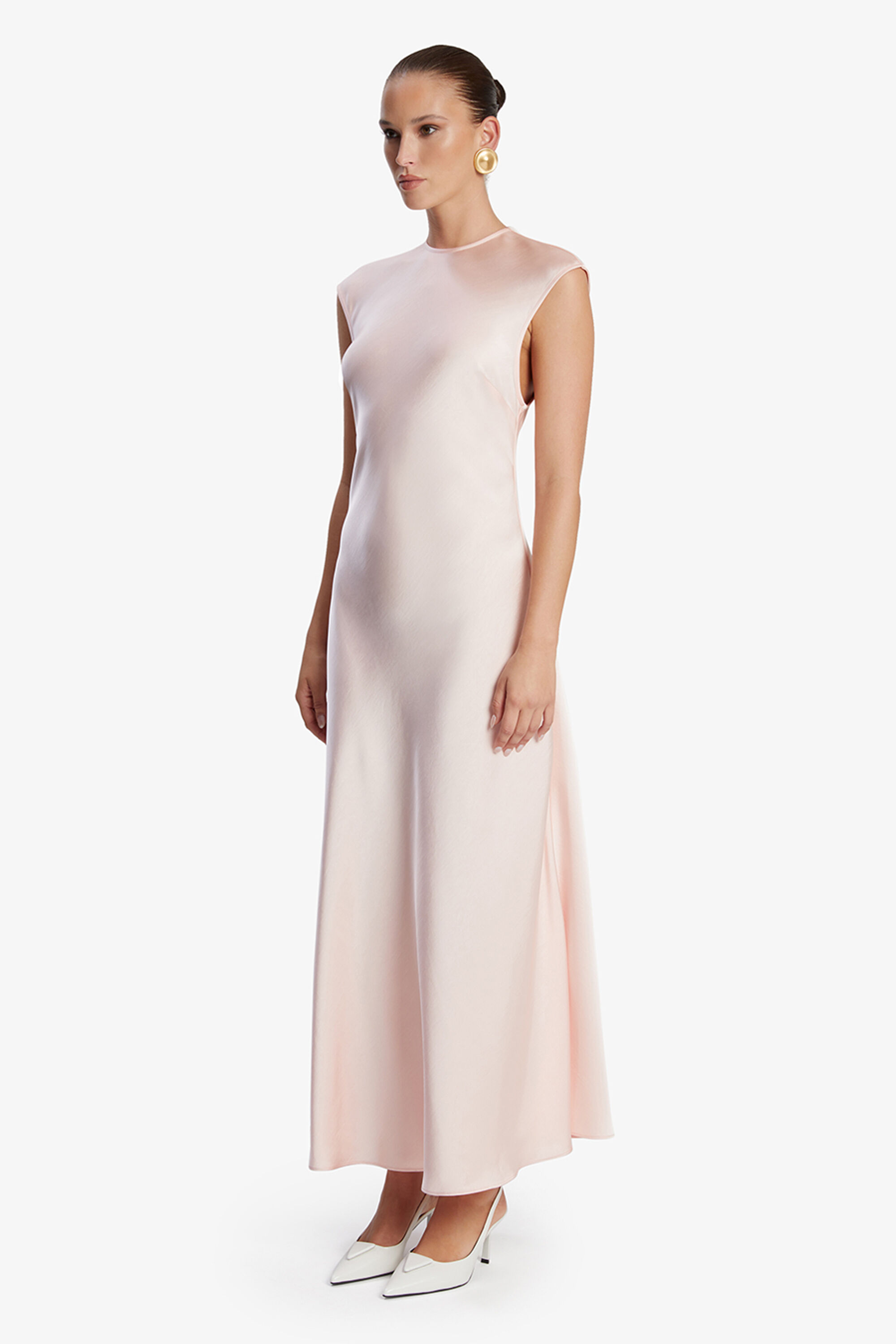 A line bardot dress clearance