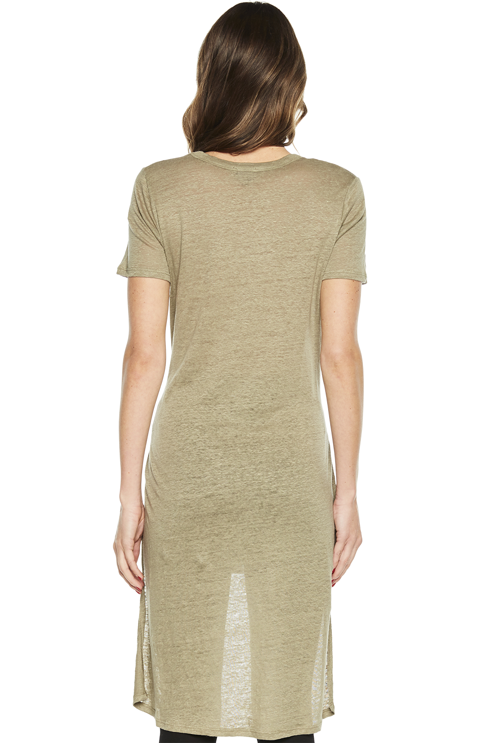 Tyla Linen Tee Ladies Clothing & Tops Bardot