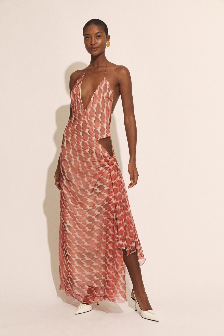 Cyrel Printed Maxi Dress