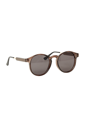 ROUND FRAME SUNGLASSES in colour METEORITE