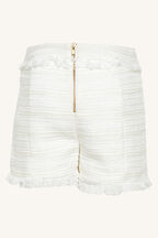 MARIS BOUCLE SHORT in colour BRIGHT WHITE
