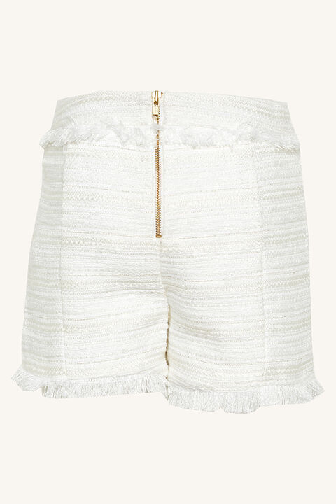 MARIS BOUCLE SHORT in colour BRIGHT WHITE