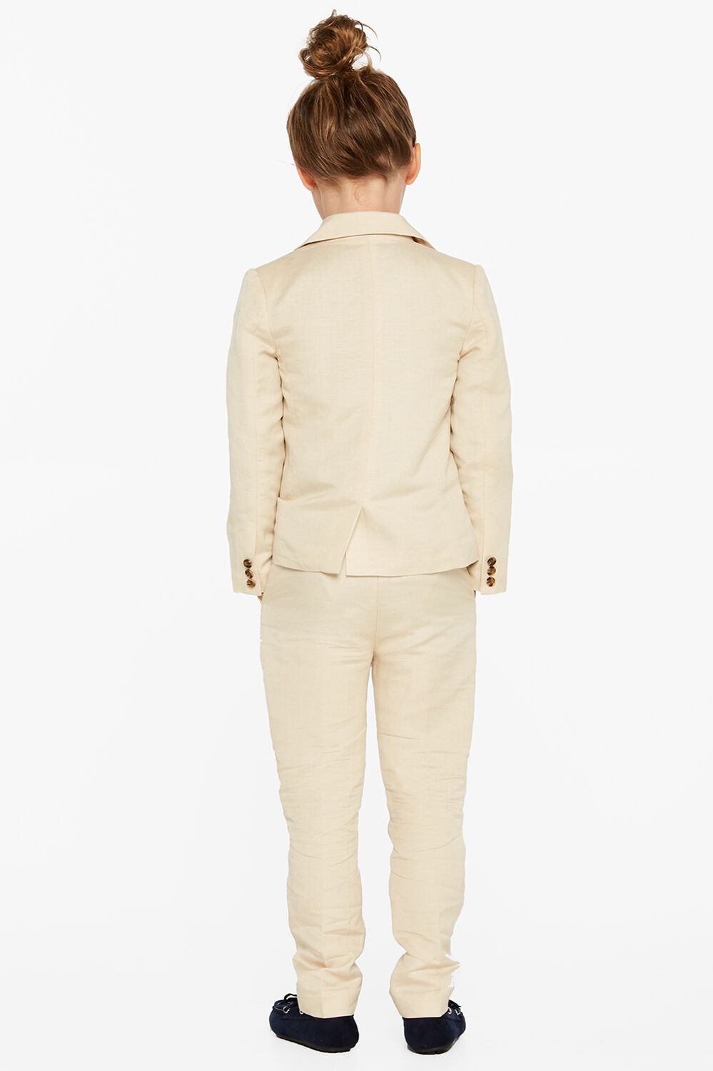 MILES LINEN PANT in colour MOONLIGHT