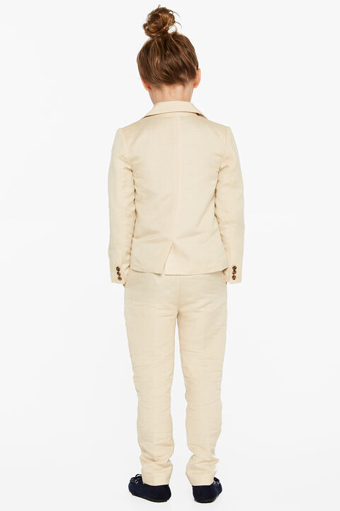 MILES LINEN PANT in colour MOONLIGHT