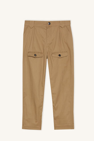 THEO UTILITY TROUSER in colour COVERT GREEN