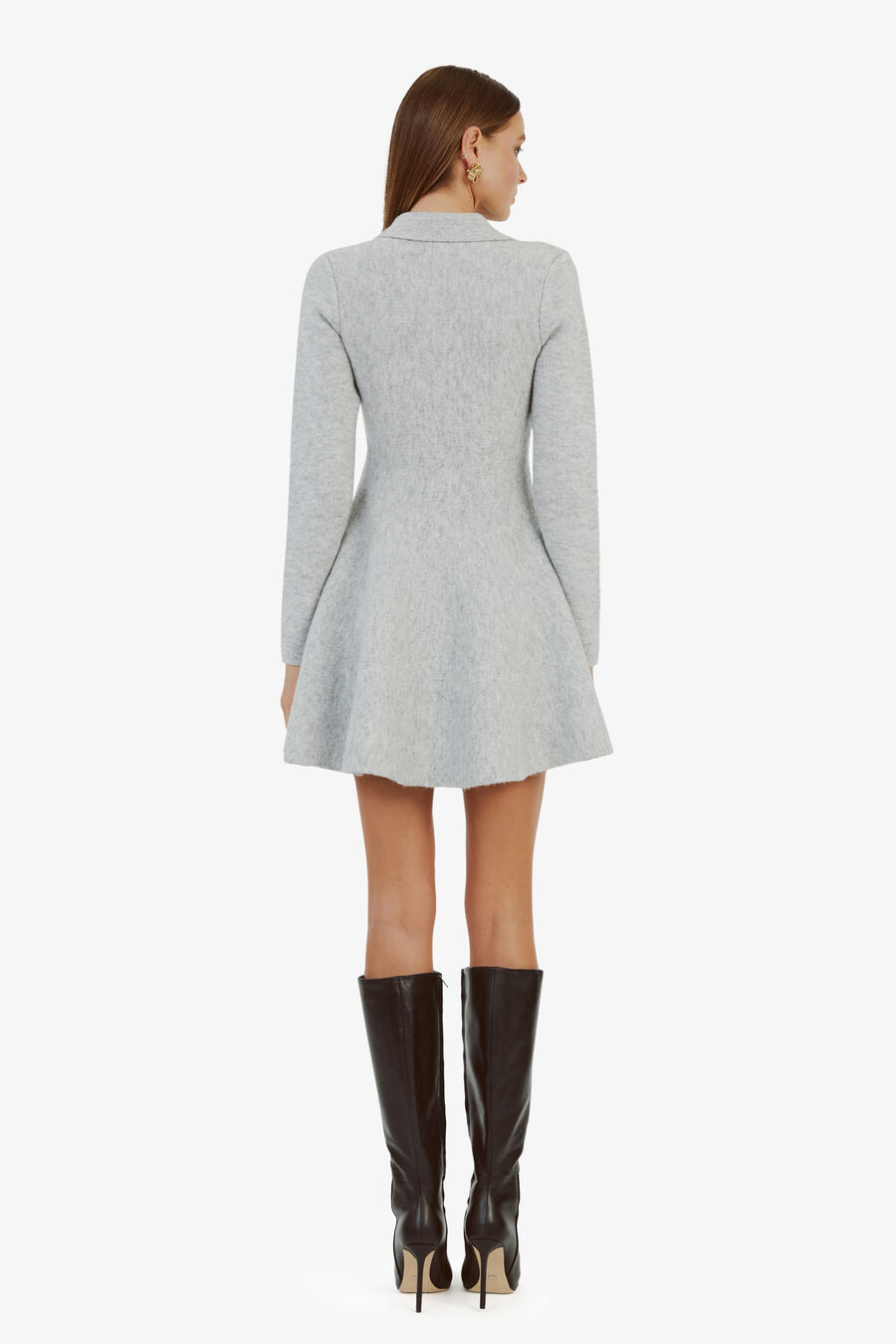 Lexter Mini Volume Knit Dress