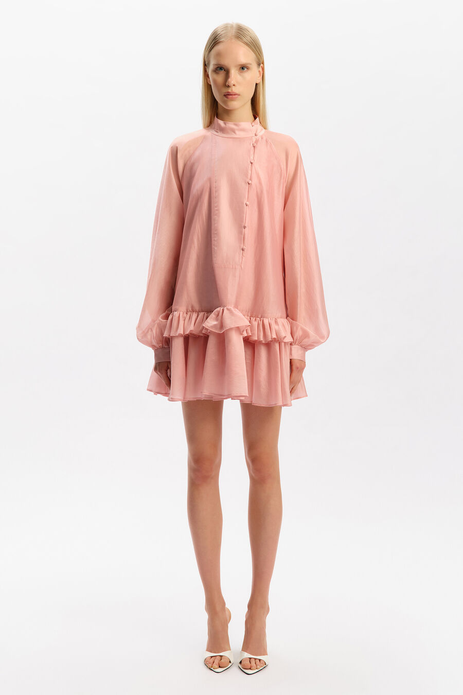 Carmela Long Sleeve Mini Dress