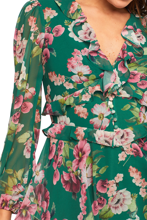 BAMBI FLORAL DRESS in colour AMAZON