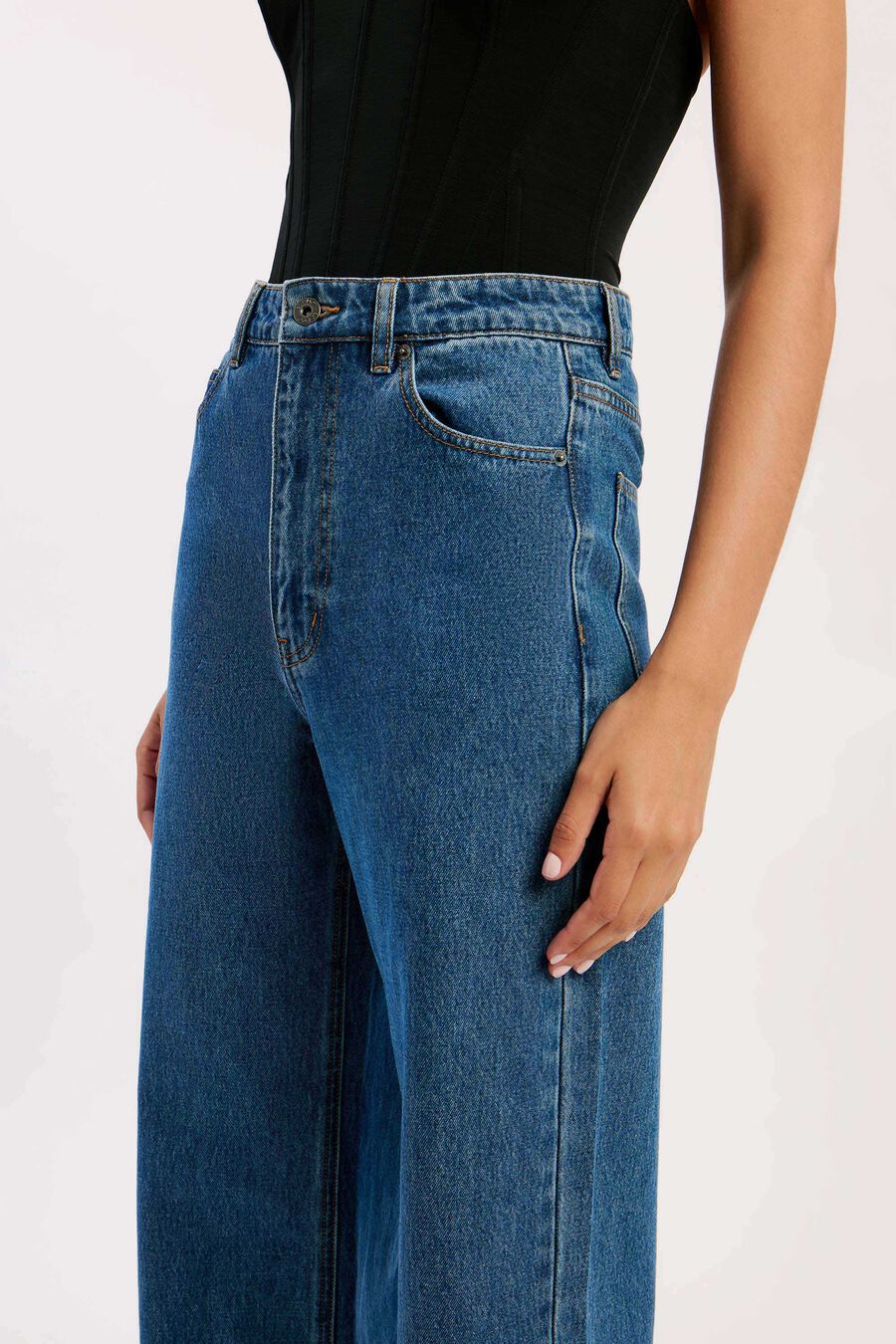 Cindy Wide Full Leg Jeans