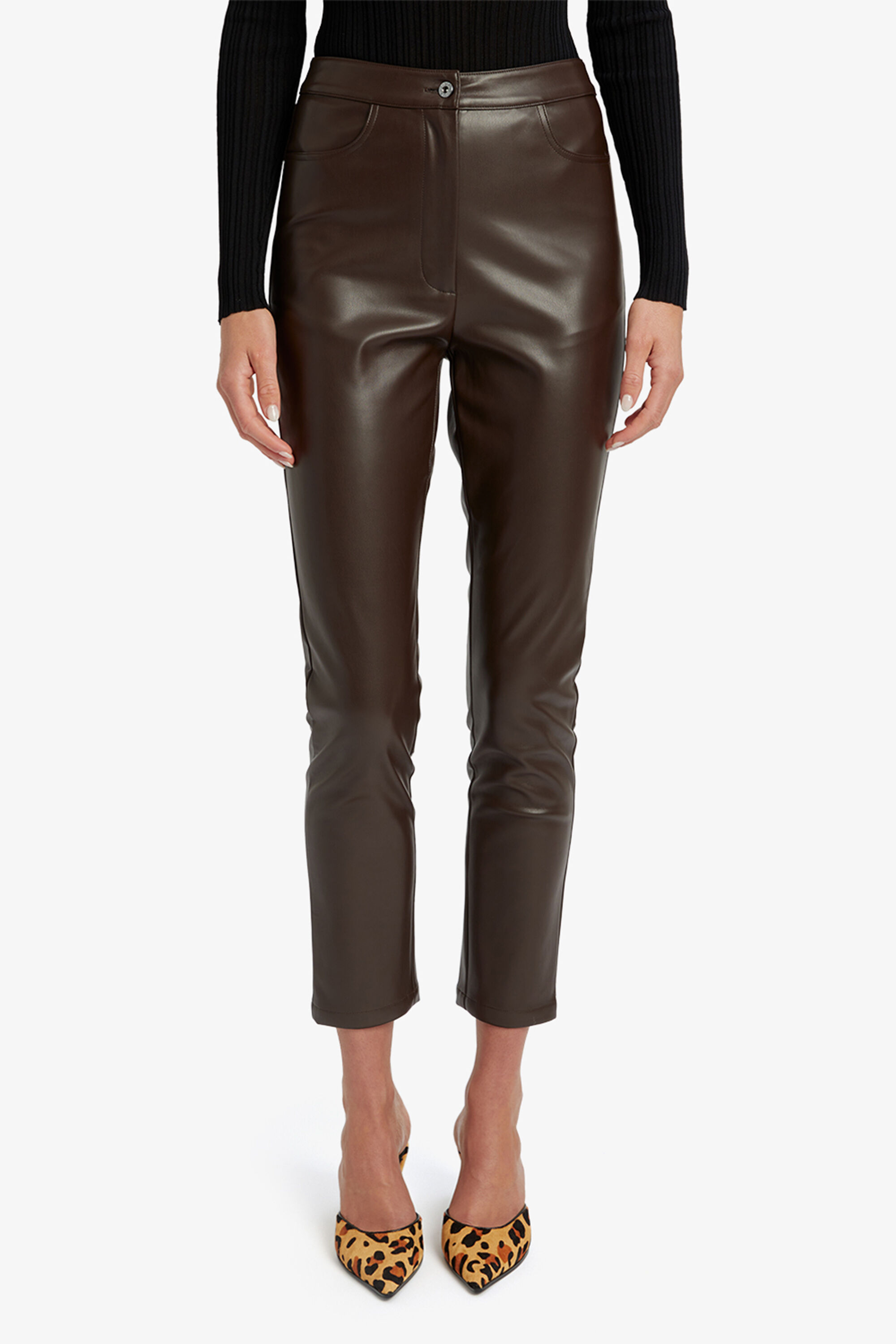 Bardot leather pants on sale