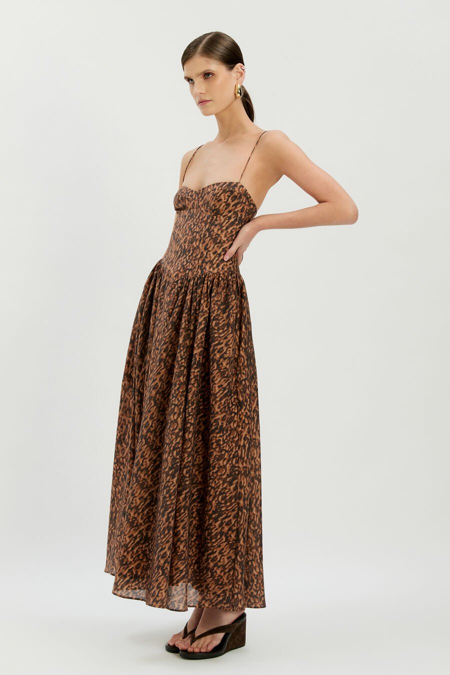Estie Printed Maxi Dress