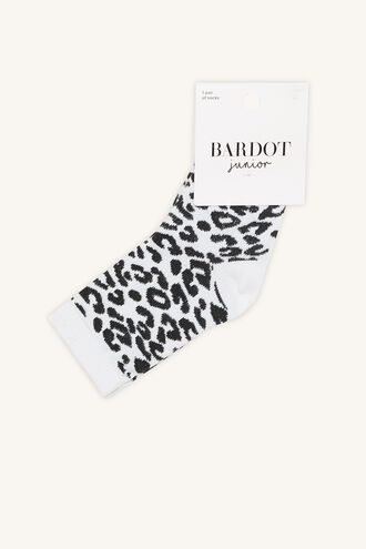 LEOPARD SOCK in colour ANTELOPE
