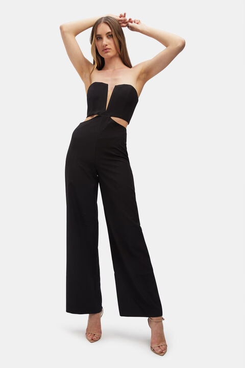 AMBIANCE JUMPSUIT in colour CAVIAR