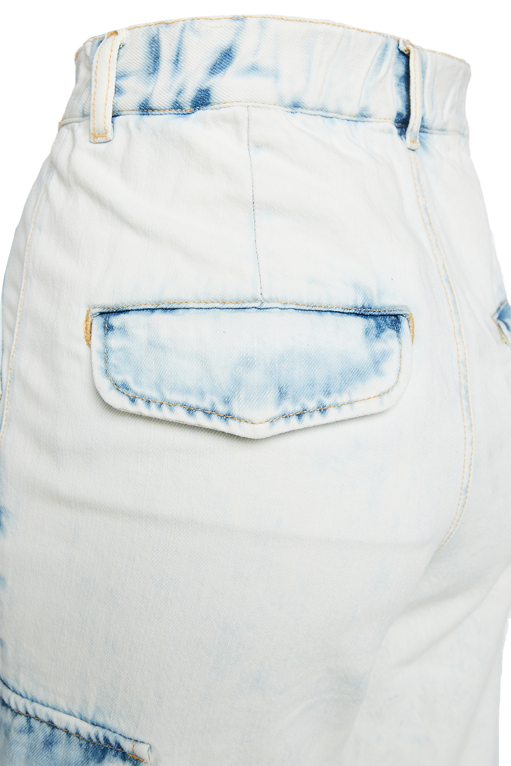 SUPER BLEACH CARGO JEAN in colour PLEIN AIR