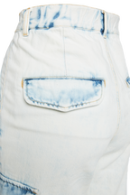SUPER BLEACH CARGO JEAN in colour PLEIN AIR