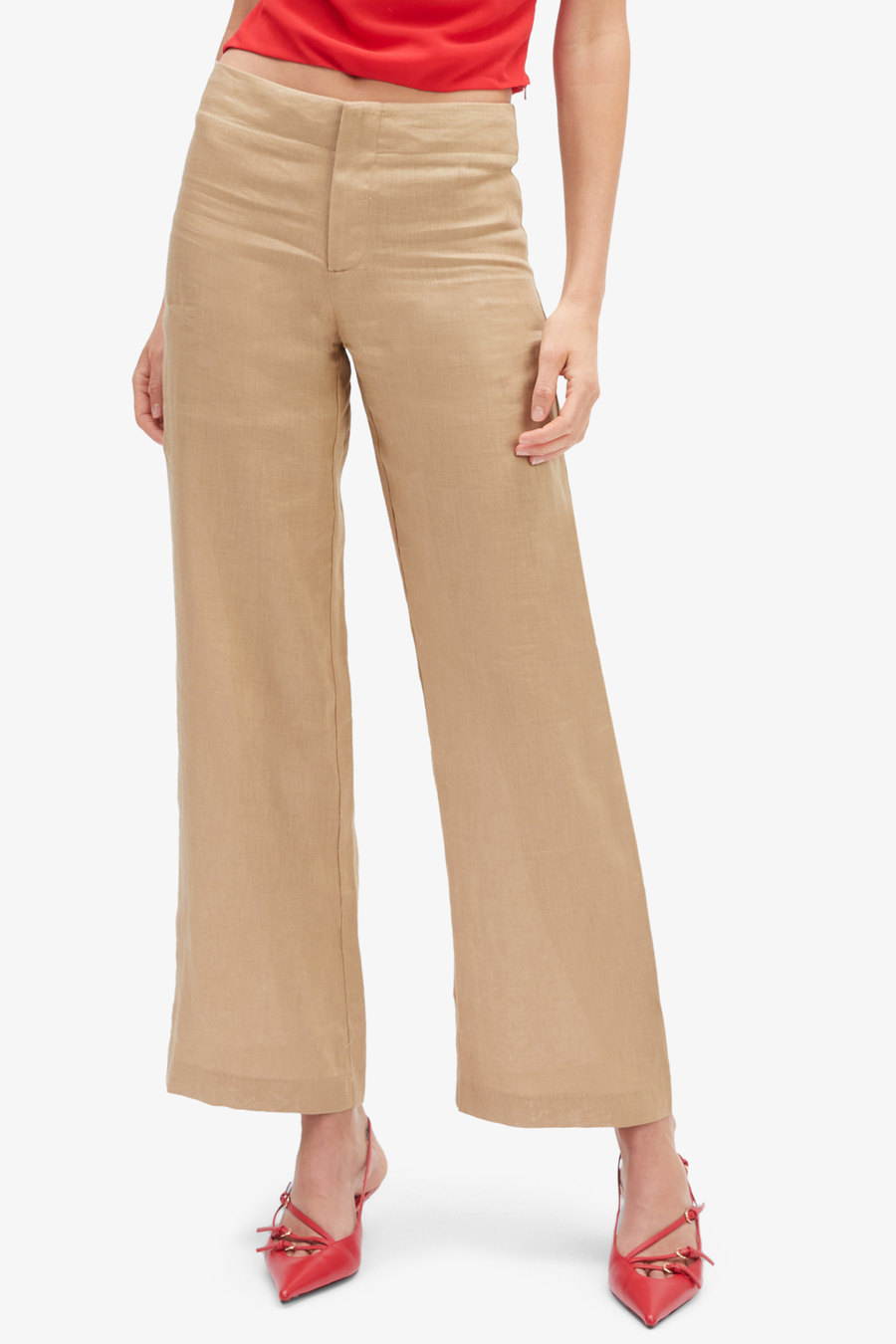 Balia Hipster Linen Pant
