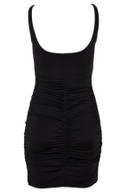 KARIN DRESS in colour CAVIAR