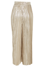 KELLIE PLISSE PANT in colour WHITE SWAN