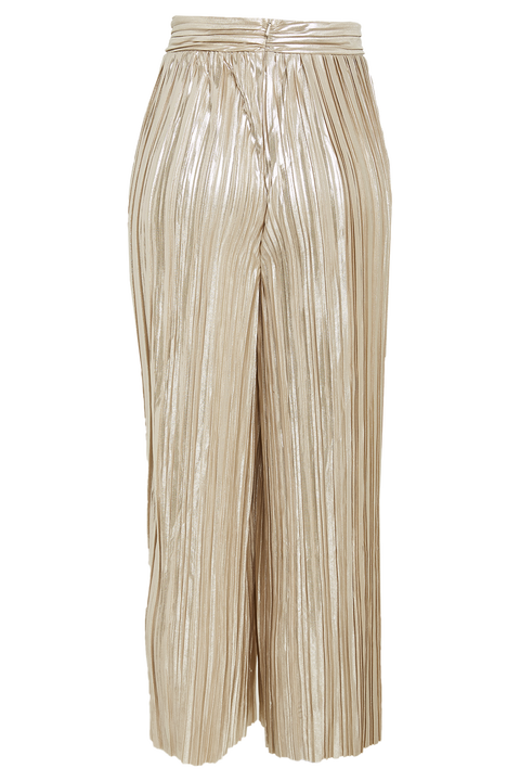 KELLIE PLISSE PANT in colour WHITE SWAN