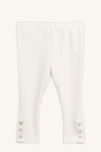 ALICE RIB LEGGING in colour EGGNOG