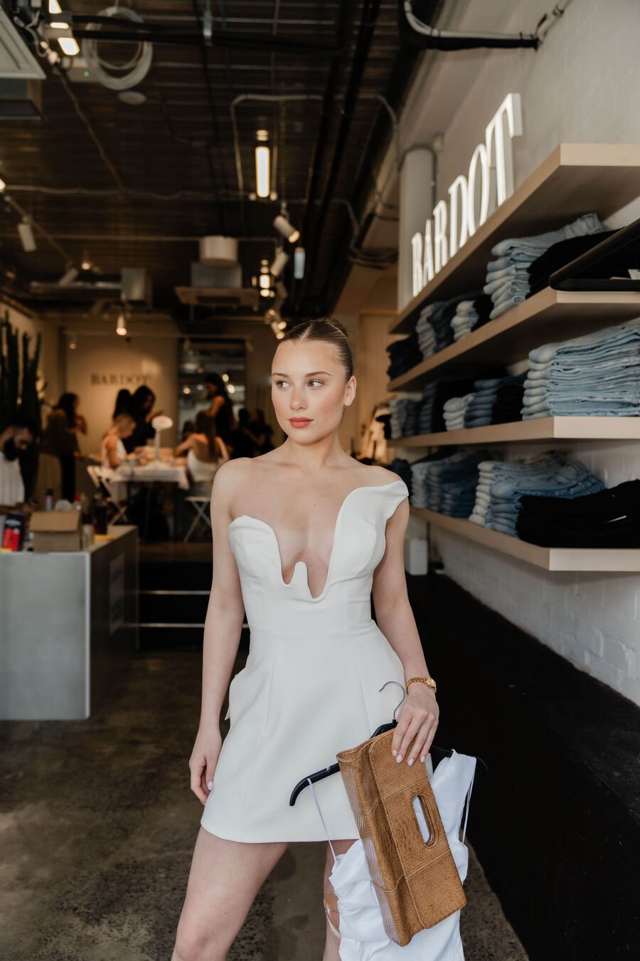 Rosalyn Hourglass Mini Dress