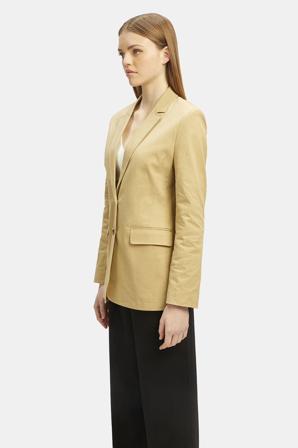 ISIDORA STRUCTURED BLAZER in colour SAFARI