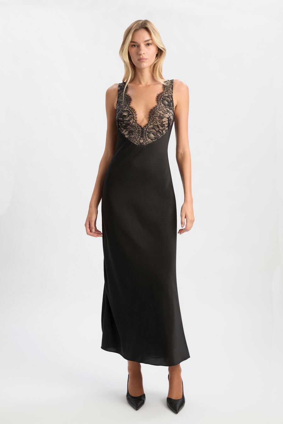 Hayden Lace Slip Dress