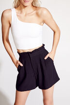 MELANIE CROP TOP in colour BRIGHT WHITE