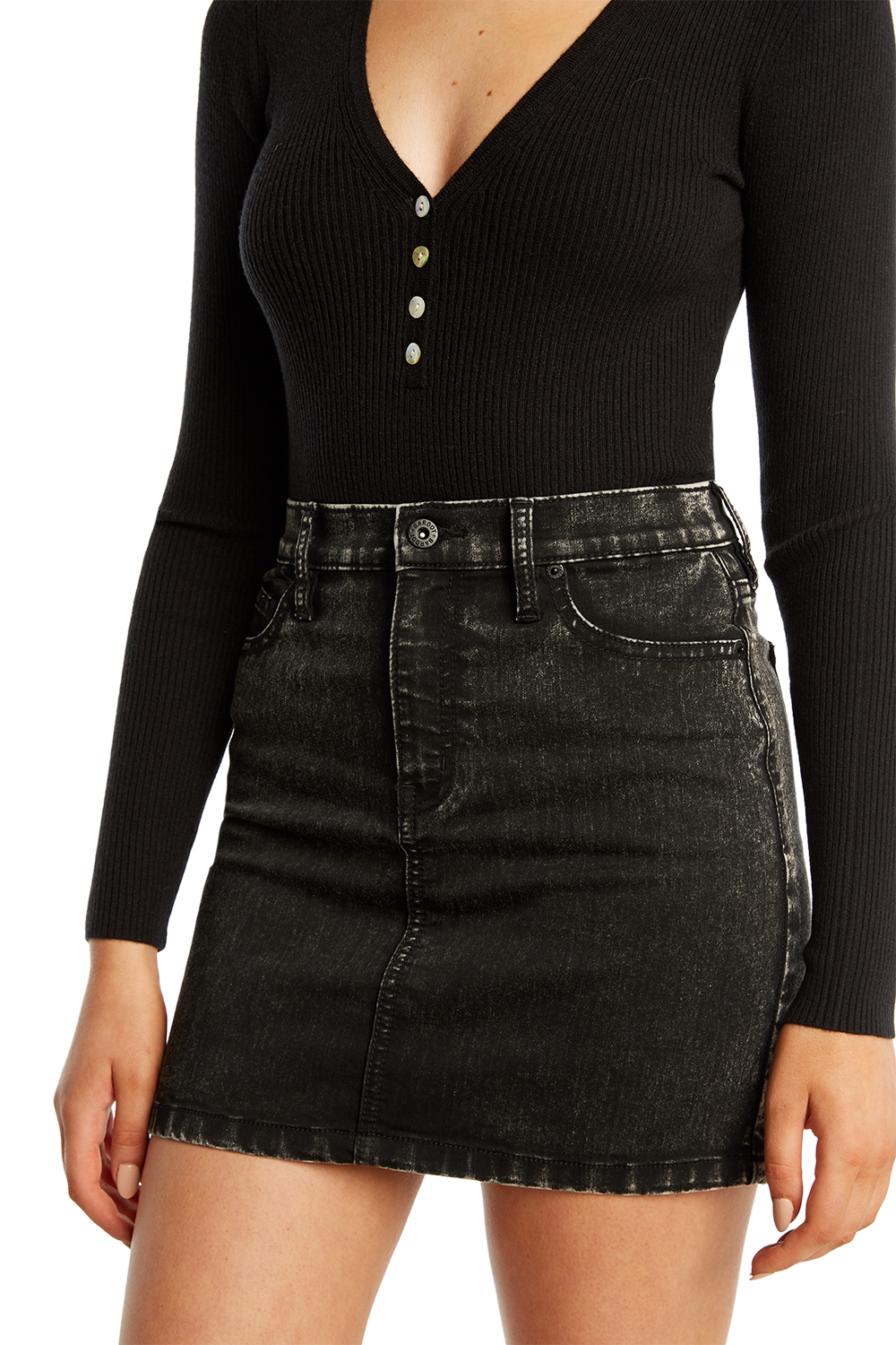 black button up bodysuit