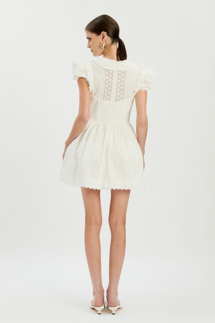 Allington Broderie Mini Dress