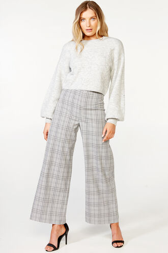 CHLOE COSY CROP KNIT in colour HIGH-RISE