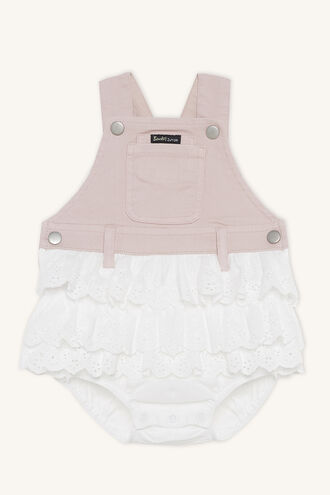 LACE OVERALL GRO in colour MISTY ROSE