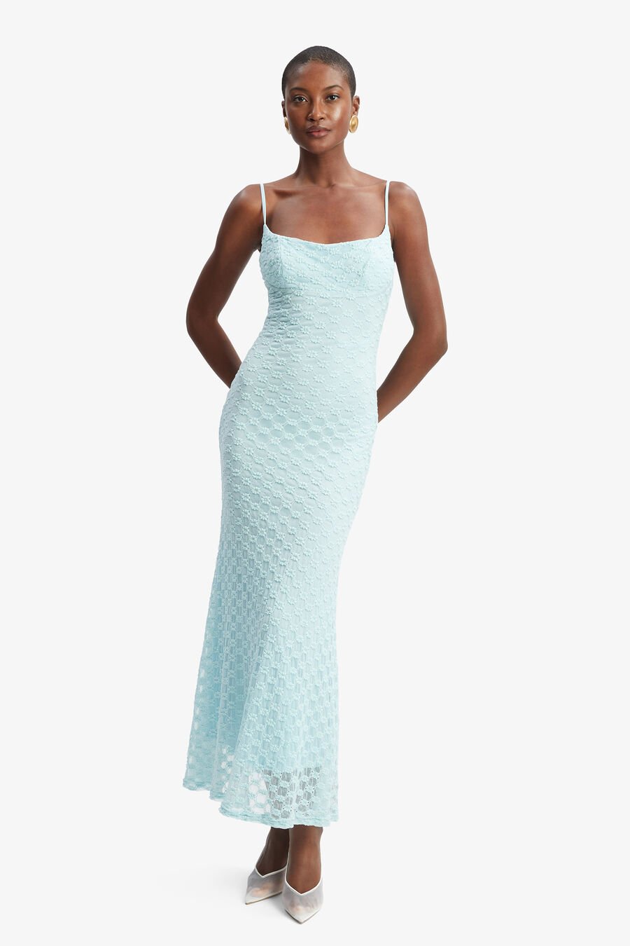 Adoni Mesh Midi Dress