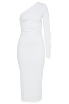 MIA DRESS in colour BRIGHT WHITE