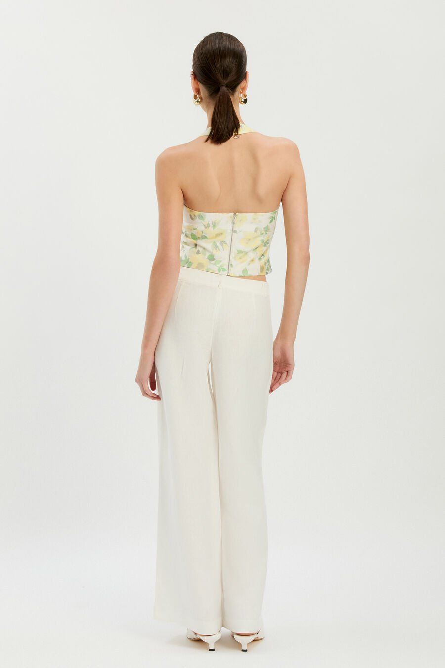 Deserae Halter Neck Top