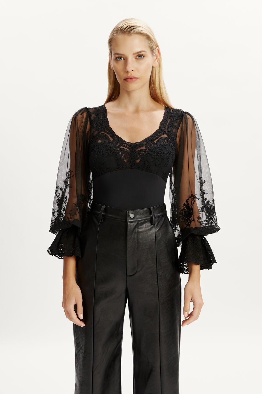 Bruna Lace Detail Bodysuit