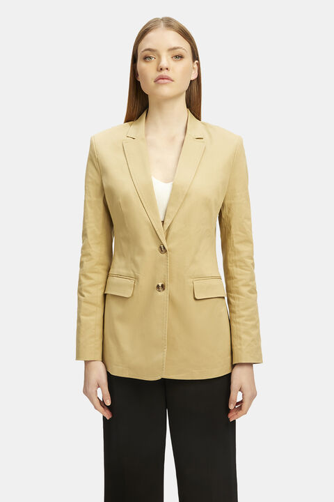 ISIDORA STRUCTURED BLAZER in colour SAFARI