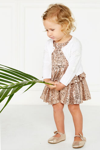 GOLDIE DRESS in colour CARAMEL