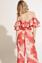 AURORA TOP in colour MINERAL RED