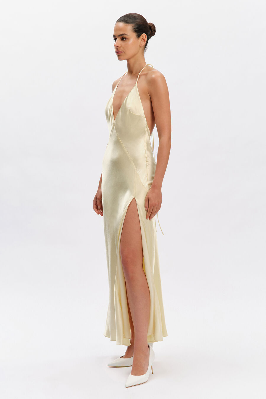 Lizbeth Halter Maxi Dress