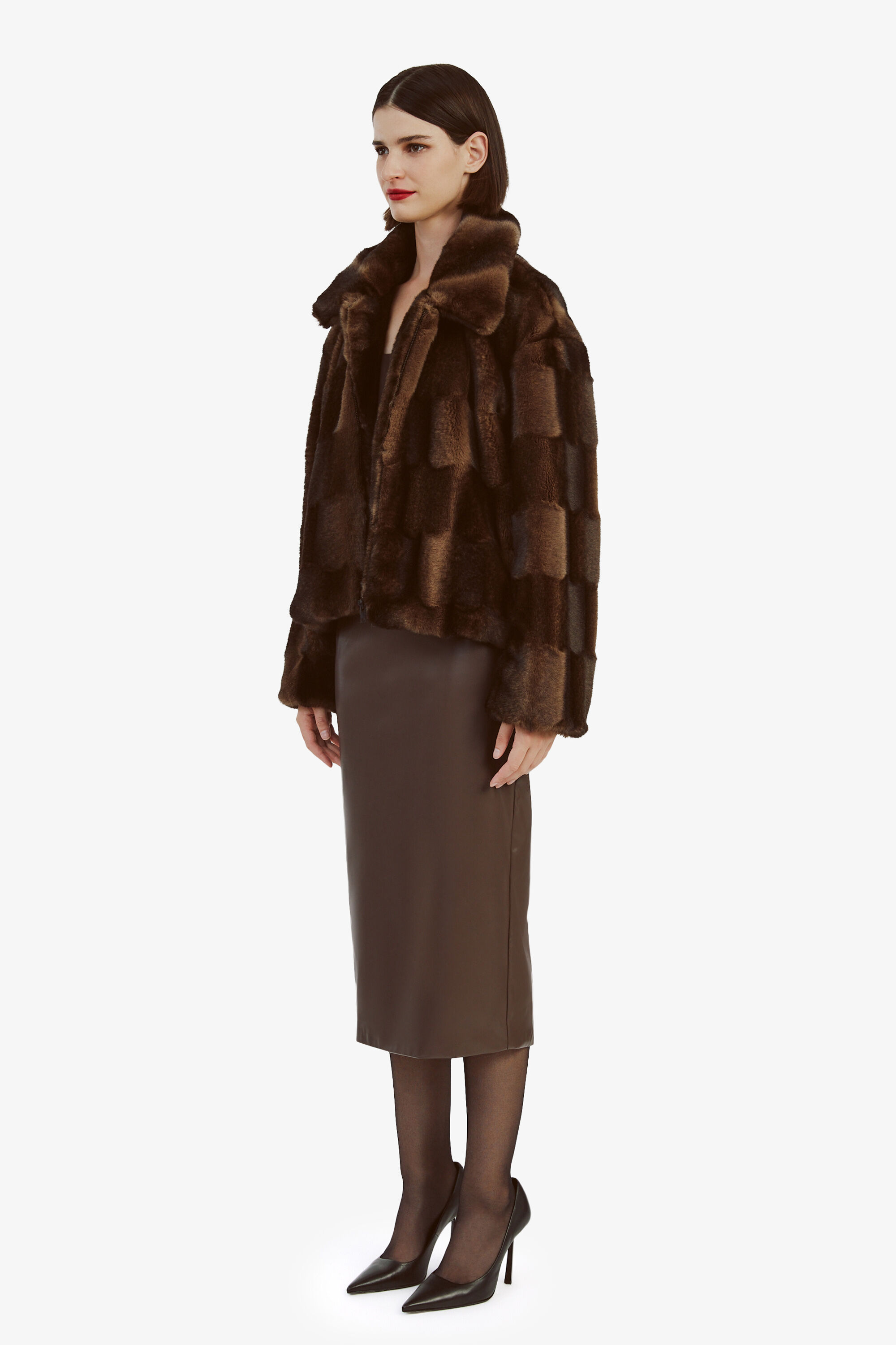 Bardot fur jacket online