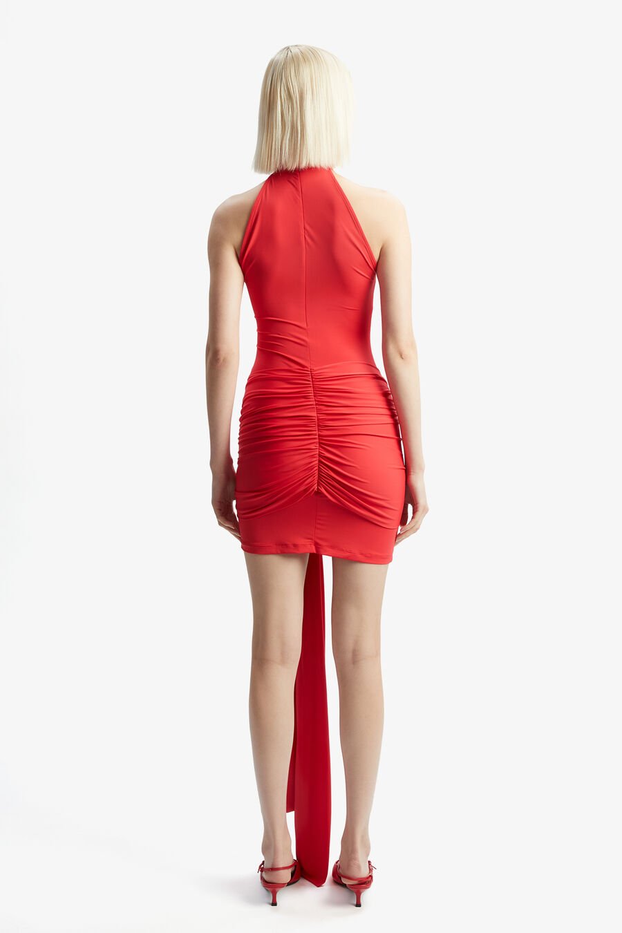 Isadora Mini Tie Front Dress